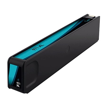 ✅ Cartouche compatible HP 971XLC cyan couleur cyan en stock