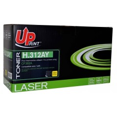 ✅ Toner UPrint compatible HP 312A jaune couleur jaune en stock
