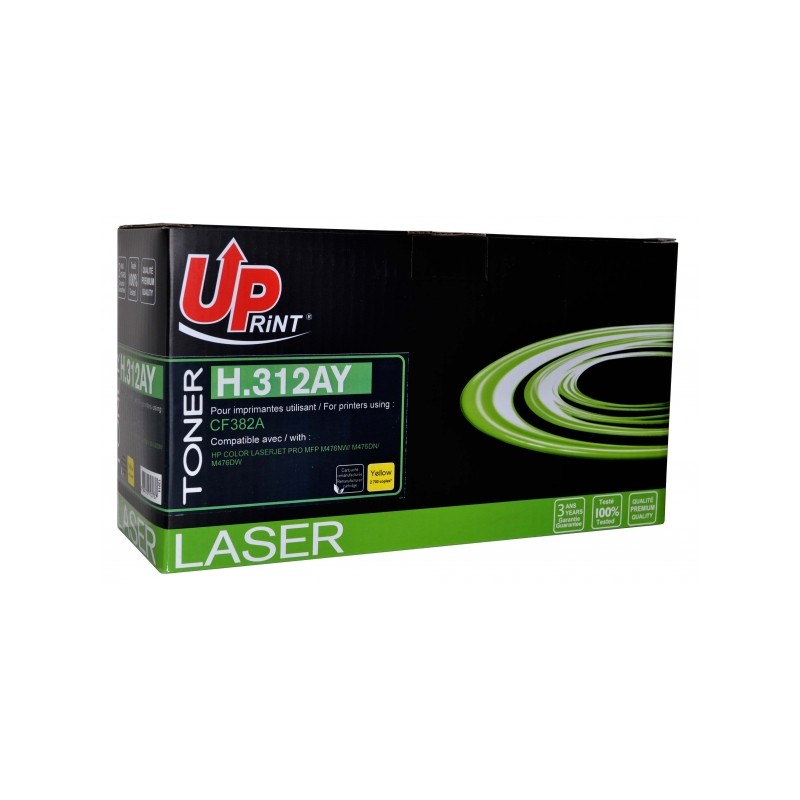 Toner UPrint compatible HP 312A jaune Toner UPrint compatible HP 312A jaune