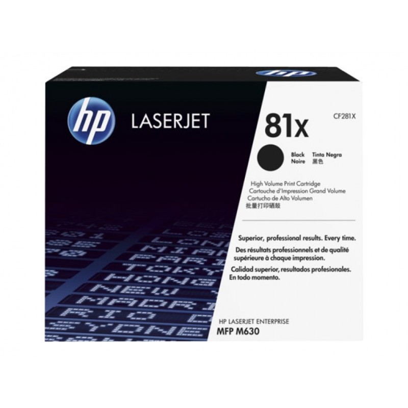 HP Toner 81X (CF281X) noir