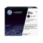 HP Toner 81X (CF281X) noir