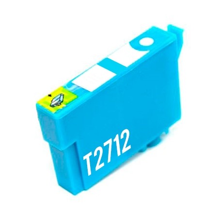✅ Cartouche compatible EPSON 27XL cyan couleur cyan en stock
