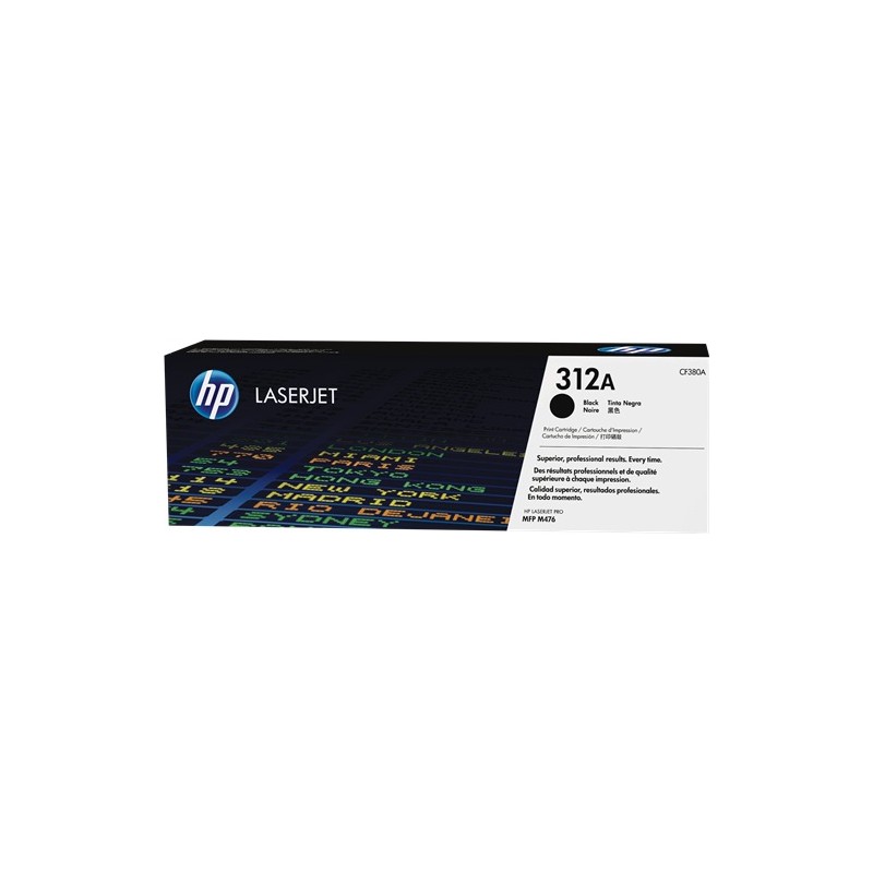 HP toner laser 312A noir