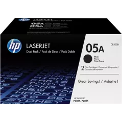 HP Toner MultiPack 05A (CE505D) Noir