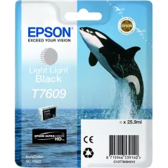 Epson cartouche encre T7609 Noir tres clair