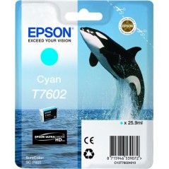 ✅ Epson cartouche encre T7602 Cyan couleur cyan en stock