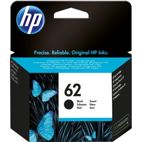 ✅ HP cartouche encre 62 noir couleur Noir en stock