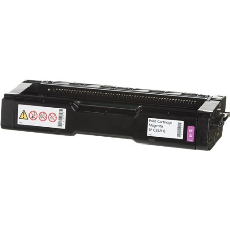 ✅ Ricoh 407718 (SP C252HE) magenta couleur magenta en stock