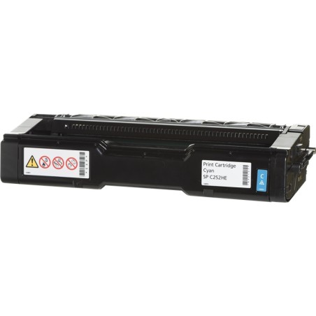 ✅ Ricoh 407717 (SP C252HE) cyan couleur cyan en stock