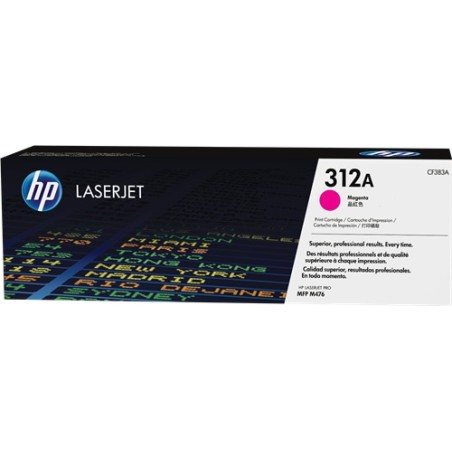 ✅ HP Toner 312A (CF383A) magenta couleur magenta en stock