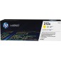 HP toner laser 312A jaune