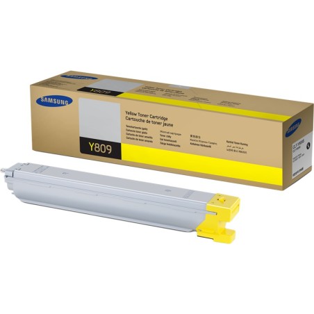 ✅ Samsung CLT-Y809S (SS742A) jaune couleur jaune en stock