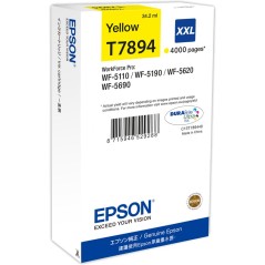 ✅ Epson cartouche encre T7894 (C13T789440) jaune couleur jaune en stock