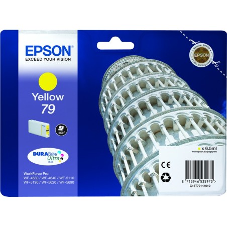 ✅ Epson cartouche encre 79 jaune couleur jaune en stock