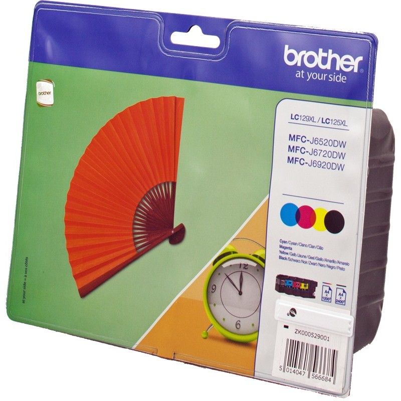 Brother pack LC-129XL 4 cartouches