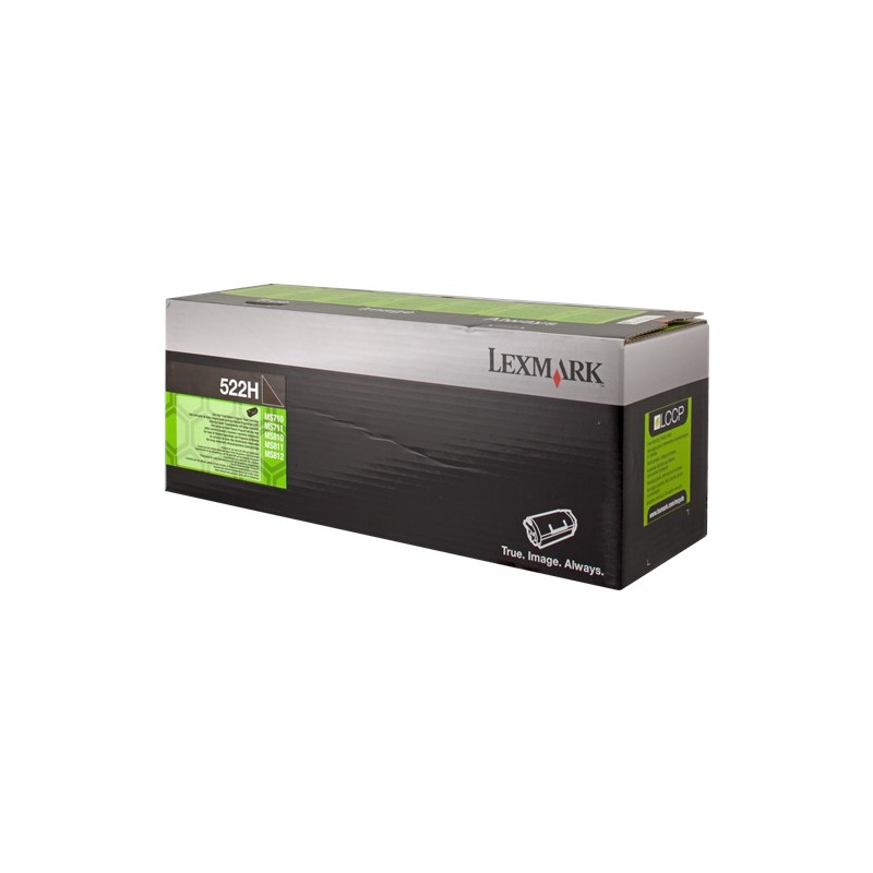 Lexmark toner 52D2H00 (522H) XL noir