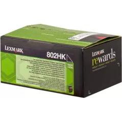 Lexmark toner 80C2HK0 (802HK) noir