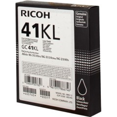 ✅ Ricoh cartouche gel encre GC-41BKL noir couleur Noir en stock