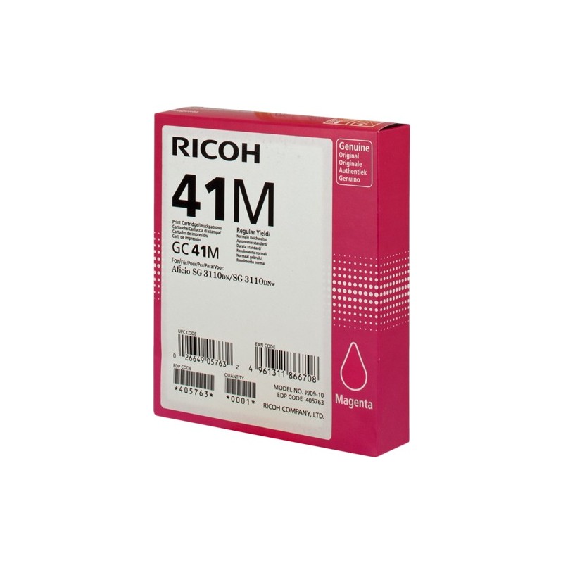 Ricoh cartouche gel encre GC-41M magenta
