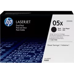 HP Toner 05X (CE505XD) Multipack Noir