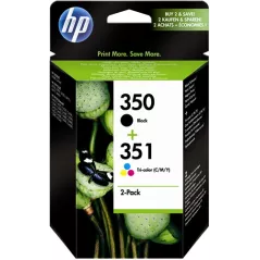 HP Pack de 2 cartouches encre HP 350 et HP 351