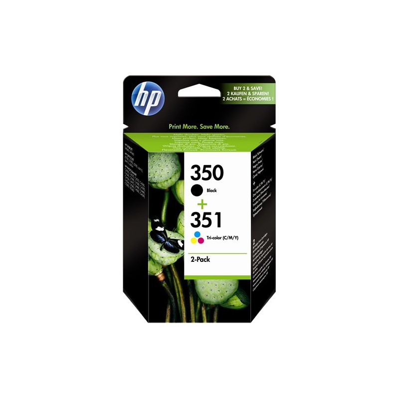 HP Pack de 2 cartouches encre HP 350 et HP 351