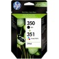 HP Pack de 2 cartouches encre HP 350 et HP 351