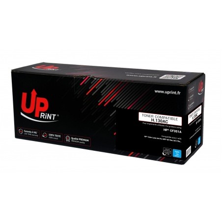 ✅ Toner UPrint compatible HP 130A cyan couleur cyan en stock