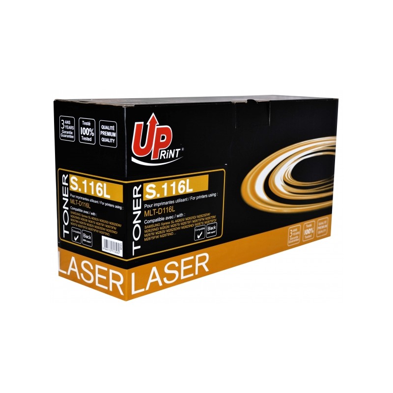 Toner Uprint compatible SAMSUNG 116L noir Toner Uprint compatible SAMSUNG 116L noir