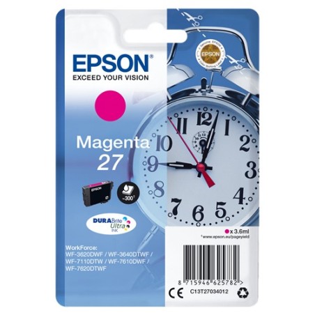 ✅ Epson cartouche encre T27 magenta couleur magenta en stock