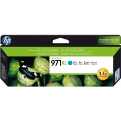 ✅ HP Cartouche encre 971 XL (CN626AE) cyan couleur cyan en stock