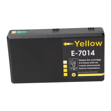 ✅ Cartouche compatible EPSON T7014 XXL jaune couleur jaune en stock
