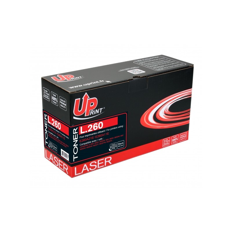 Toner UPrint compatible LEXMARK E260A11E noir Toner UPrint compatible LEXMARK E260A11E noir