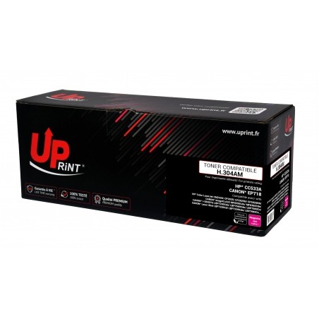 ✅ Toner UPrint compatible HP 304A/718 magenta couleur magenta en stock