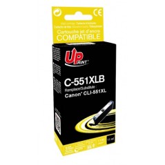 ✅ Cartouche encre UPrint compatible CANON CLI-551 XL noir couleur Noir en stock
