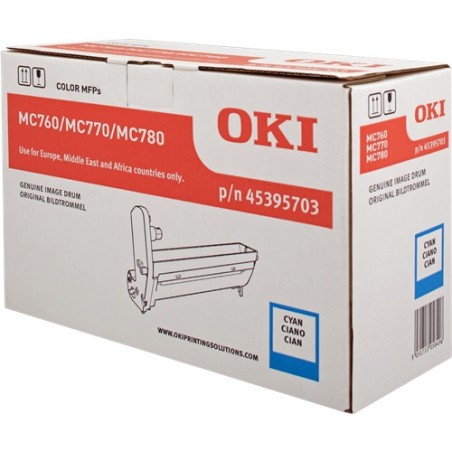 ✅ OKI tambour MC770/MC760 cyan couleur 17 en stock
