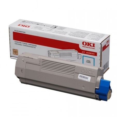 ✅ OKI toner MC770/MC760 cyan (6000 pages) couleur cyan en stock