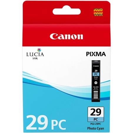 ✅ Canon cartouche encre PGI-29PC photo cyan couleur cyan clair en stock