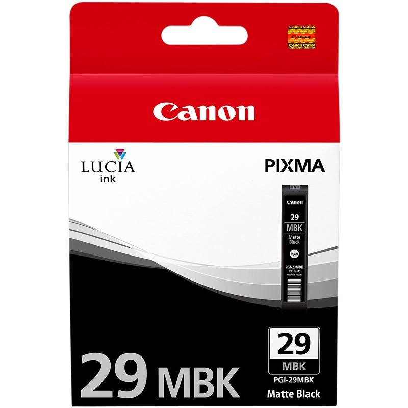 Canon cartouche encre PGI-29MBK noir mat Canon cartouche encre PGI-29MBK noir mat
