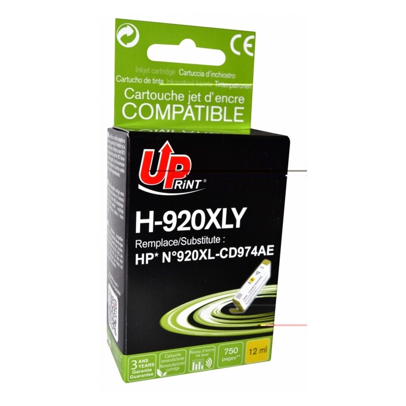Cartouche encre UPrint compatible HP 920XL jaune