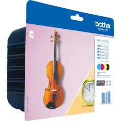 ✅ Brother pack LC127XL/LC125XL 4 cartouches couleur pack en stock