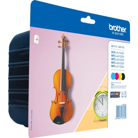 ✅ Brother pack LC127XL/LC125XL 4 cartouches couleur pack en stock