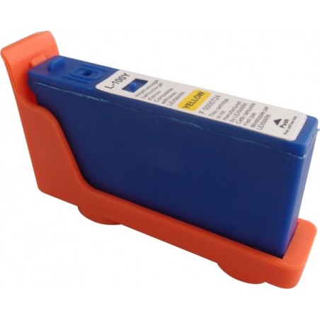 ✅ Cartouche compatible LEXMARK 100XL jaune couleur jaune en stock