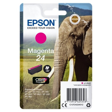 ✅ Epson cartouche encre 24 magenta couleur magenta en stock