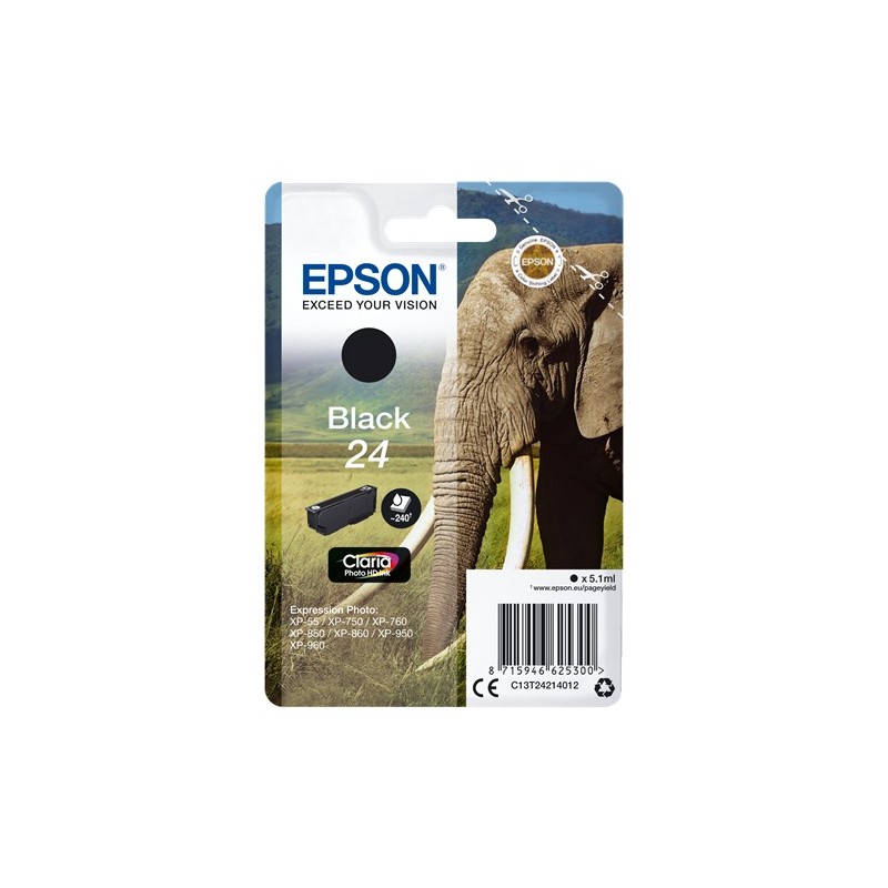 Epson cartouche encre 24 noir