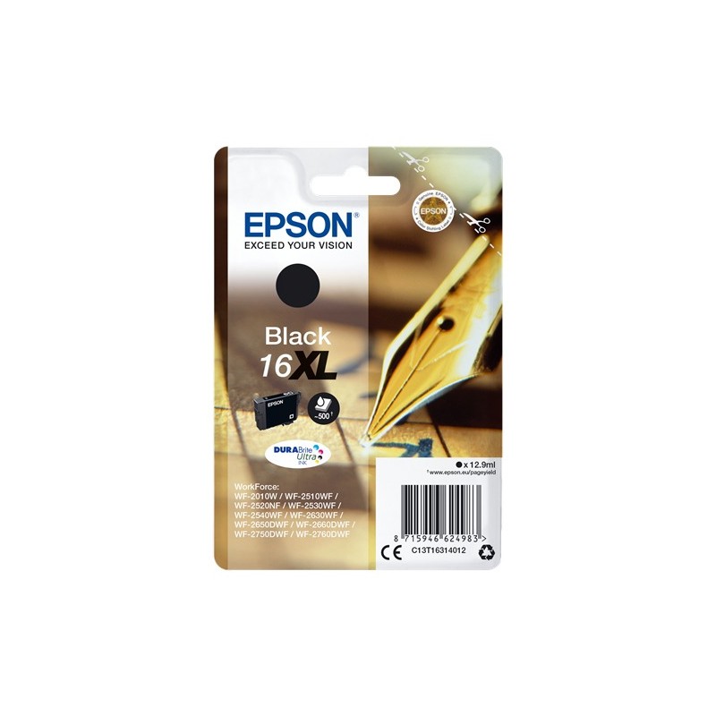 Epson cartouche encre 16XL noir Epson cartouche encre 16XL noir