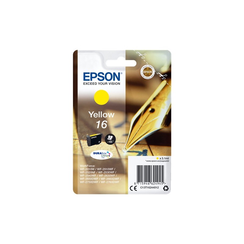 Epson cartouche encre 16 jaune
