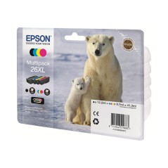 ✅ Epson Multipack 26XL, 4 cartouches couleur pack en stock