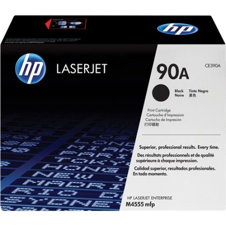 ✅ HP Toner 90A (CE390A) noir couleur Noir en stock