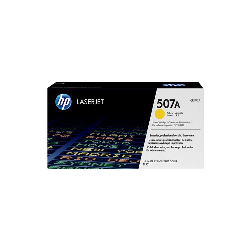HP Toner 507A (CE402A) jaune